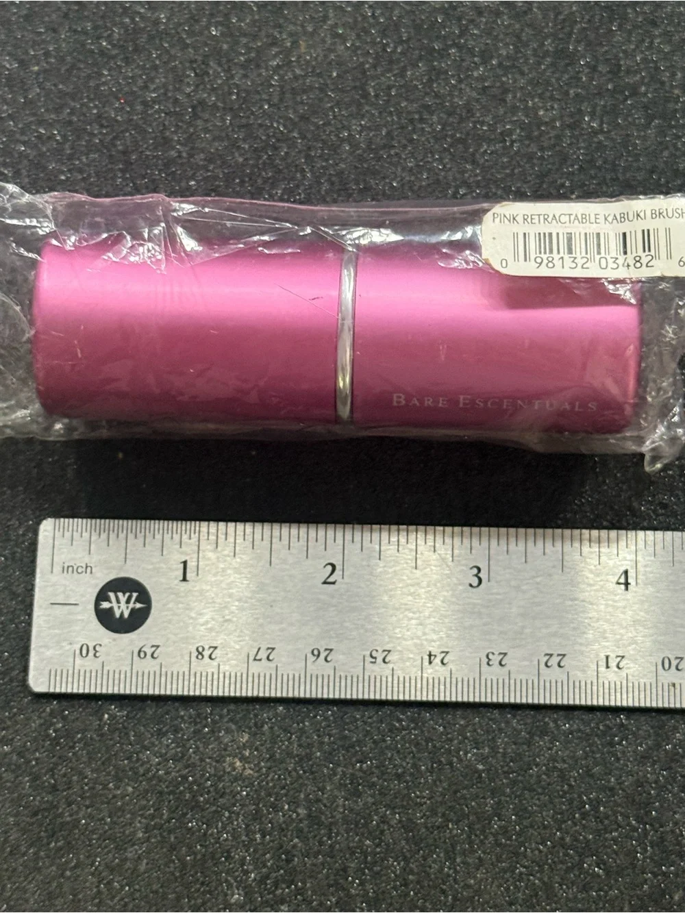 *NEW*BARE ESCENTUALS Pink Retractable Kabuki Brush- Limited Edition